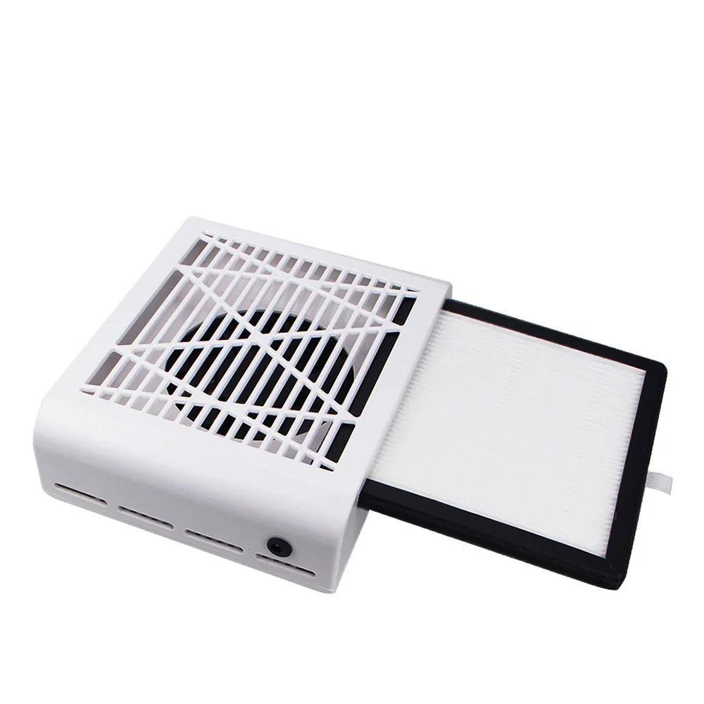 60W Dust Collector Полнофункциональная профессиональная машина для дизайна ногтей с 30000 об/мин машинка для сверления ногтей 80 Вт лампа для ногтей и 40 Вт вакуумный коллектор пыли для ногтей - Цвет: 60W Dust Collector
