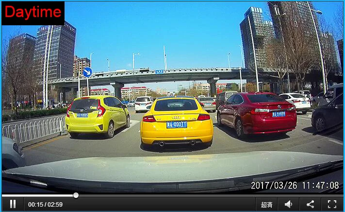 Автомобильный видеорегистратор с Wi Fi APP Novatek 96672 Sony IMX 323 для BMW X3 X4 X5 высокая