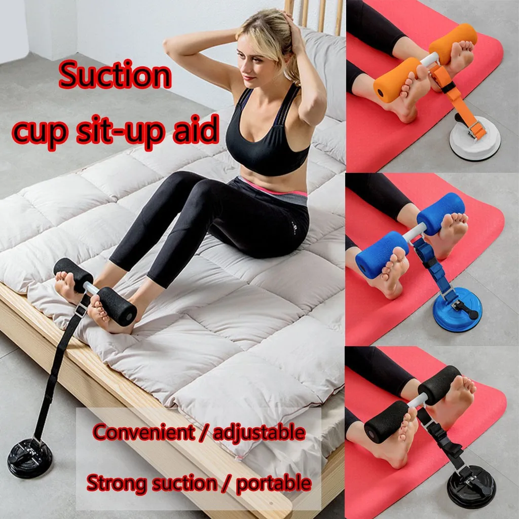 Присоска сидячие приспособления регулируемый домашний фитнес тренажер