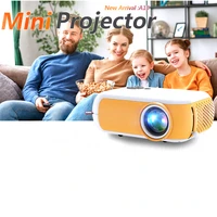 portable home smart media video player led mini projector wifi support 1080p full hd hdmi compatible usb video audio proyector