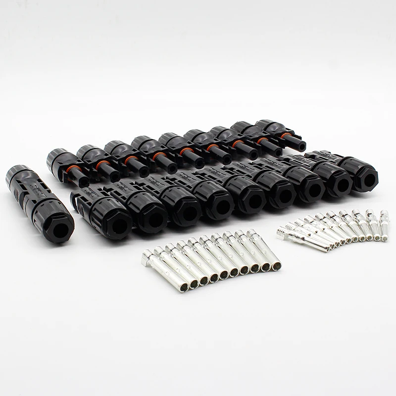 10 пар x соединитель Мужской и Женский разъем панели солнечных батарей 30A 1000 В для PV