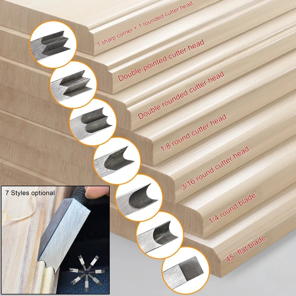 Woodworking Planer Blade For Edge Corner Plane 45 Degree Bevel Manual Chamfering And Trimming Accessories Multiple Styles | Инструменты