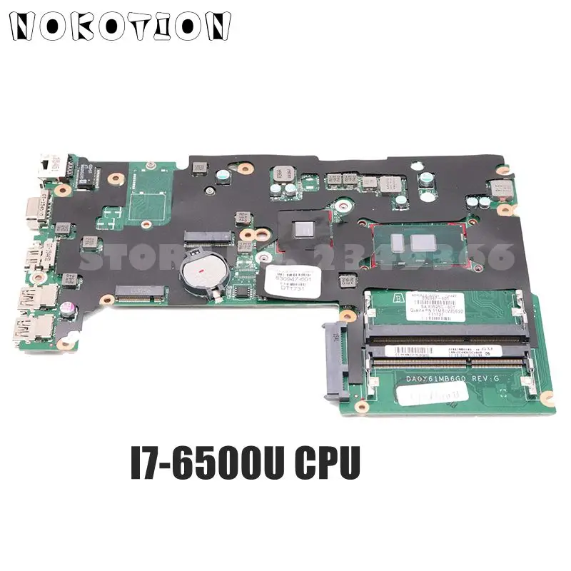 Материнская плата NOKOTION для ноутбука HP 430 G3 SR2EZ I7 6500U CPU R7 M340 GPU DDR3L 830947 001 501 601