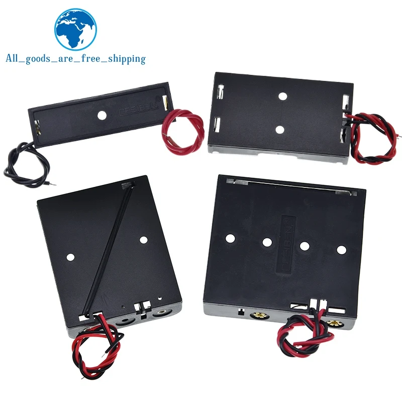 Контейнер для хранения батарей размера АА 1 шт. держатель 5 размеров с 2 3 4 слотами