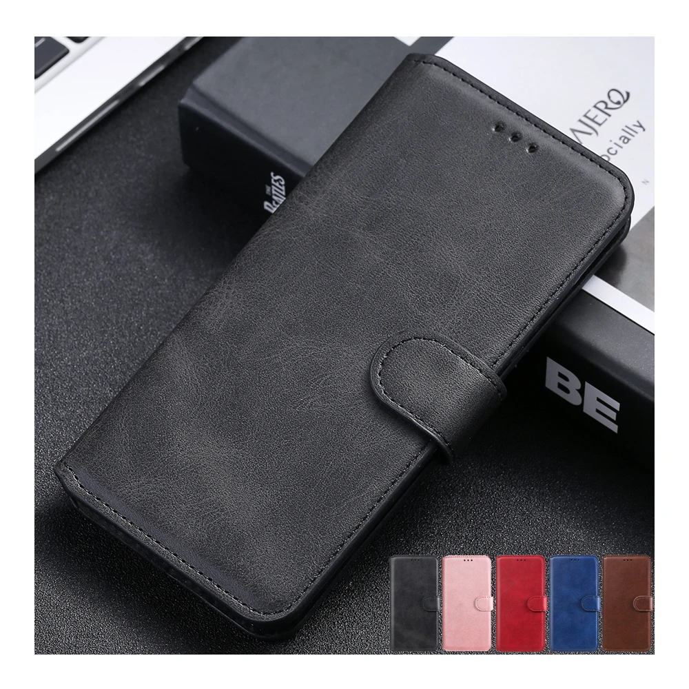 

Leather Wallet Case for Samsung Galaxy S21 Ultra S20 FE S10 S10E S9 S8 S7 Edge M12 Luxury Flip Cover Coque Card Slots Magnetic