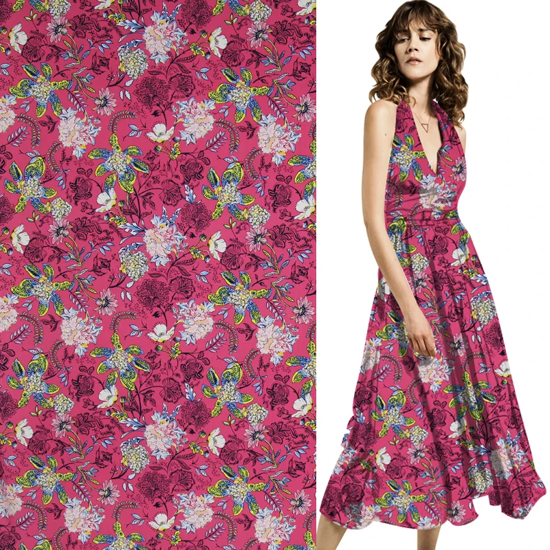 Красивый цветочный принт на Красной нижней части детской одежды RCT007 | Дом и сад