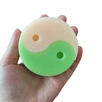 tai chi fish candle silicone mold for handmade desktop decoration gypsum epoxy resin aromatherapy candle soap silicone mould