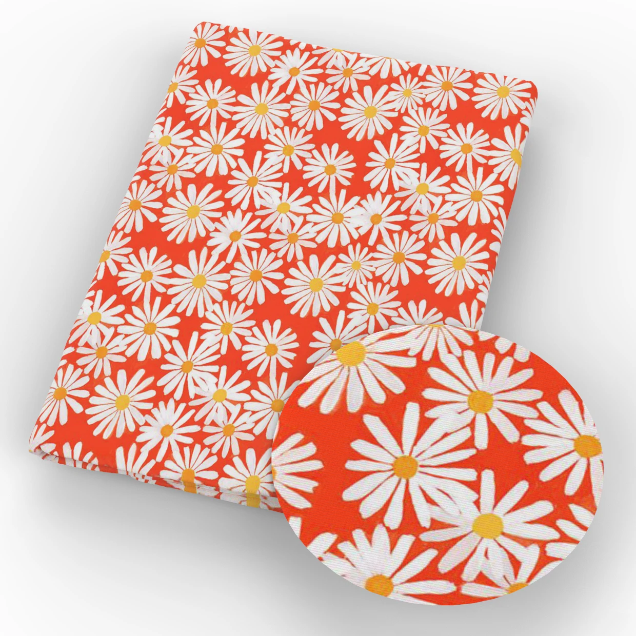 50*145 см цветок Хэллоуин полиэстер хлопчатобумажная ткань (отсоединяемая) пэчворк