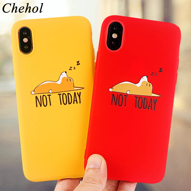 Забавные чехлы на мобильный телефон для iPhone 12 SE 6s 7 8 11 Plus Pro X XS MAX XR чехол Corgi Dog