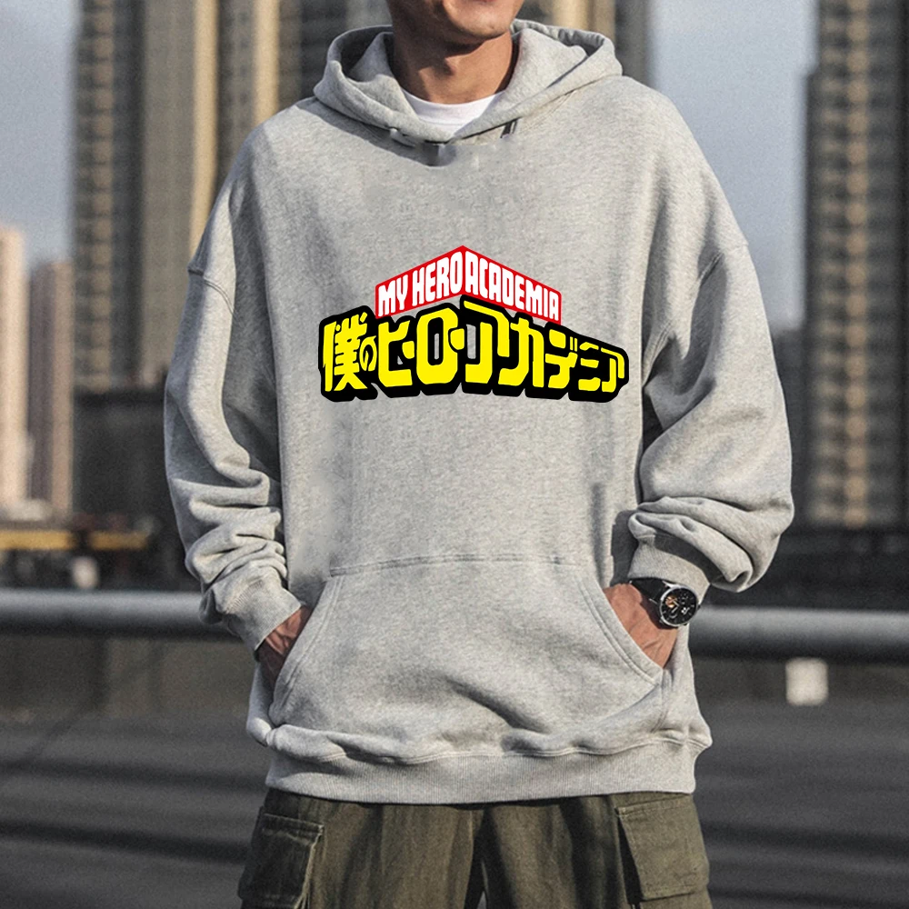 

My Hero Academia Printed Hoodies Hooded Sweatshirts Cozy Pullovers