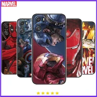 marvel hero comics phone case for xiaomi mi 11 lite pro ultra 10s 9 8 mix 4 fold 10t 5g black cover silicone back prett