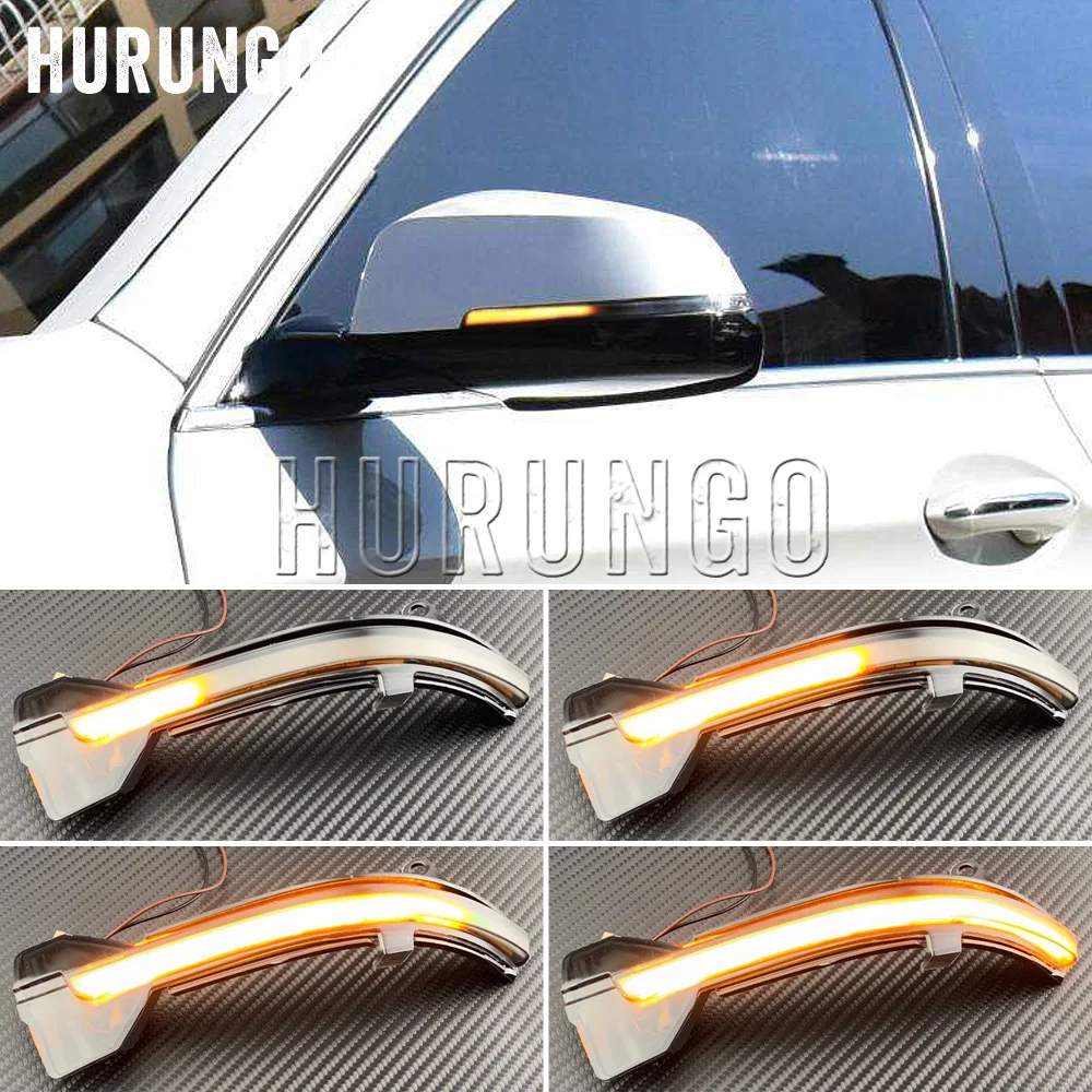 

For BMW 5 6 7 Series F10 F11 F07 F06 F12 F13 F01 F02 LED Dynamic Turn Signal Blinker Sequential Side Mirror Indicator Light Lamp