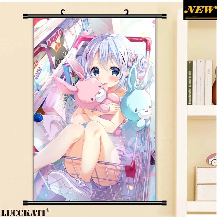 Gochiusa Gochuumon wa Usagi Desu ka это заказ кролика? Эротические лоли мультфильм аниме стены