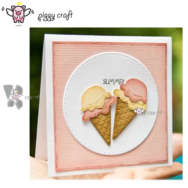 Свинья для рукоделия металлические режущие штампы высечки формы мороженого