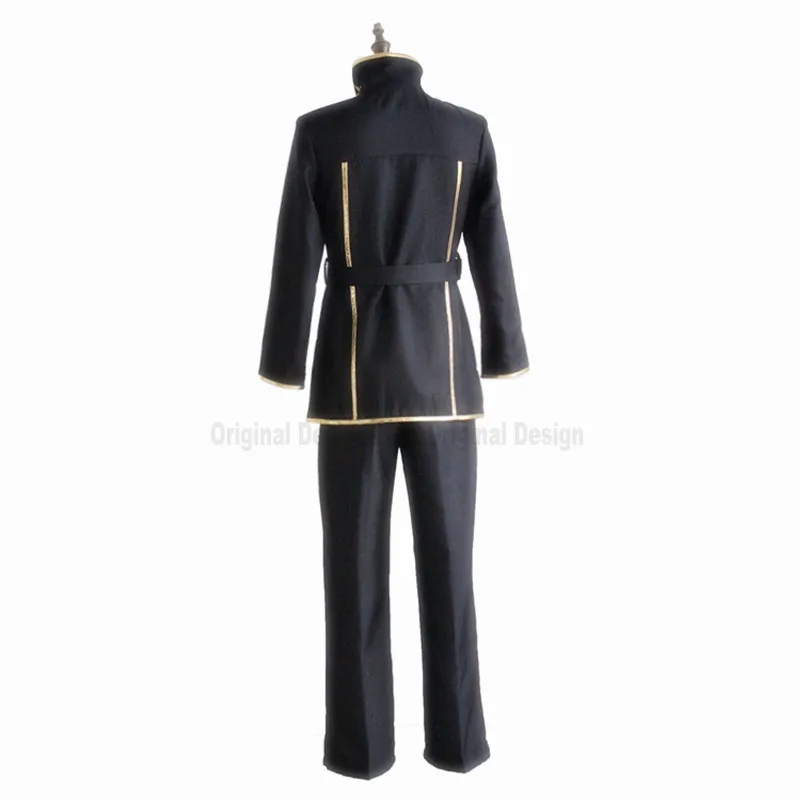 Код Geass Косплей Lelouch Lamperouge японская школьная форма черный комплект мужской код
