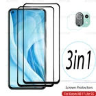 Защитная пленка для экрана и камеры Xiaomi Mi 11 Lite, закаленное защитное стекло 6,55 дюйма для xiaomi xaomi xiami mi 11 lite, 4g, 5g