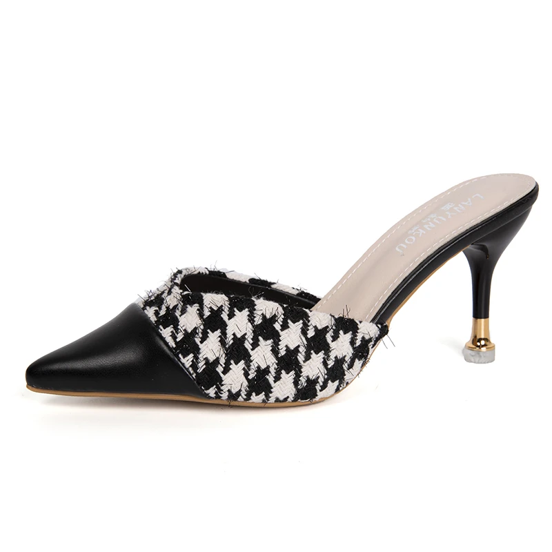 

Туфли-лодочки женские с острым носком, натуральная кожа, высокий каблук, туфли-лодочки, пикантная модная обувь, классические, на лето