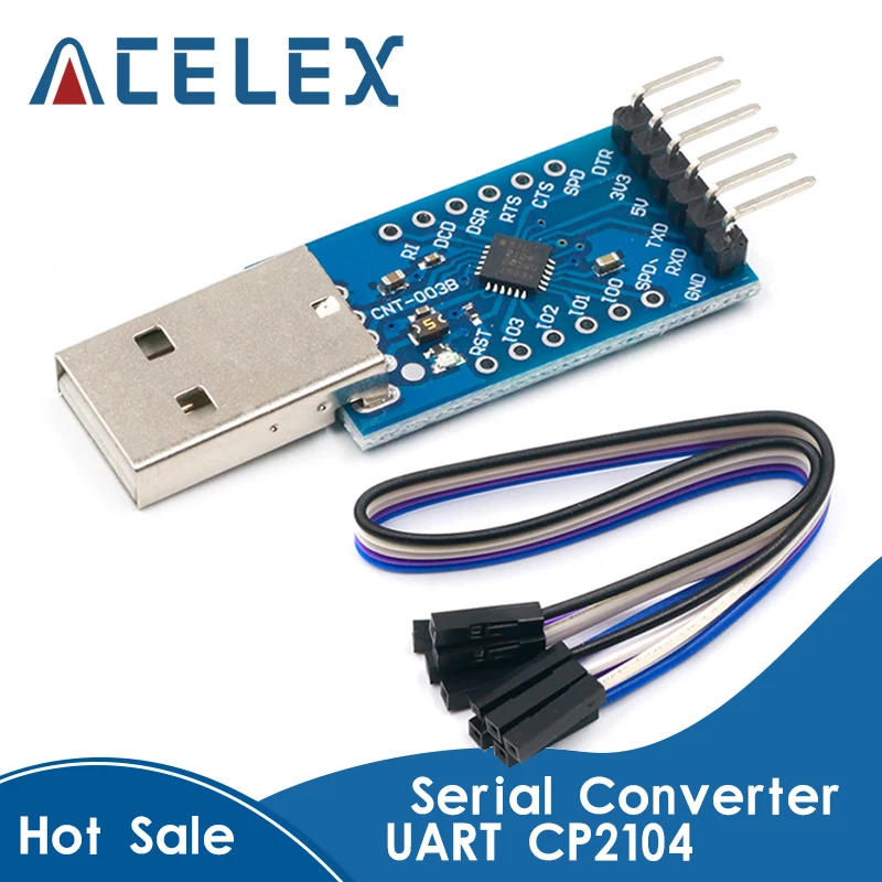CP2104 USB 2 0 к TTL UART 6PIN модуль последовательный преобразователь STC PRGMR Замена CP2102 с Dupont