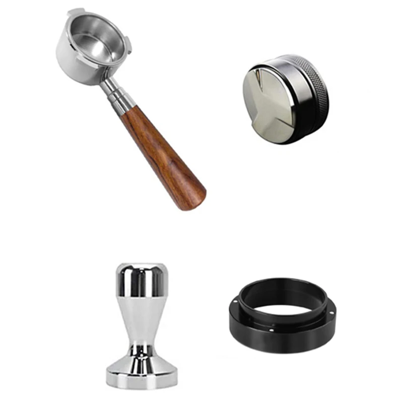 

Горячее предложение, наборы посуды для кофе, портативный контейнер для кофе без дна для Delonghi EC680/ EC685, корзина для фильтров 51 мм, кофейный поро...