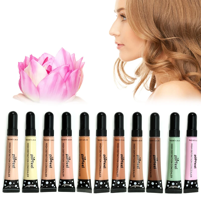 11 Colors Hose Concealer Waterproof Long-lasting Dark Eye Liquid Whitening Oil Control Natural Moisturizing Foundation | Красота и