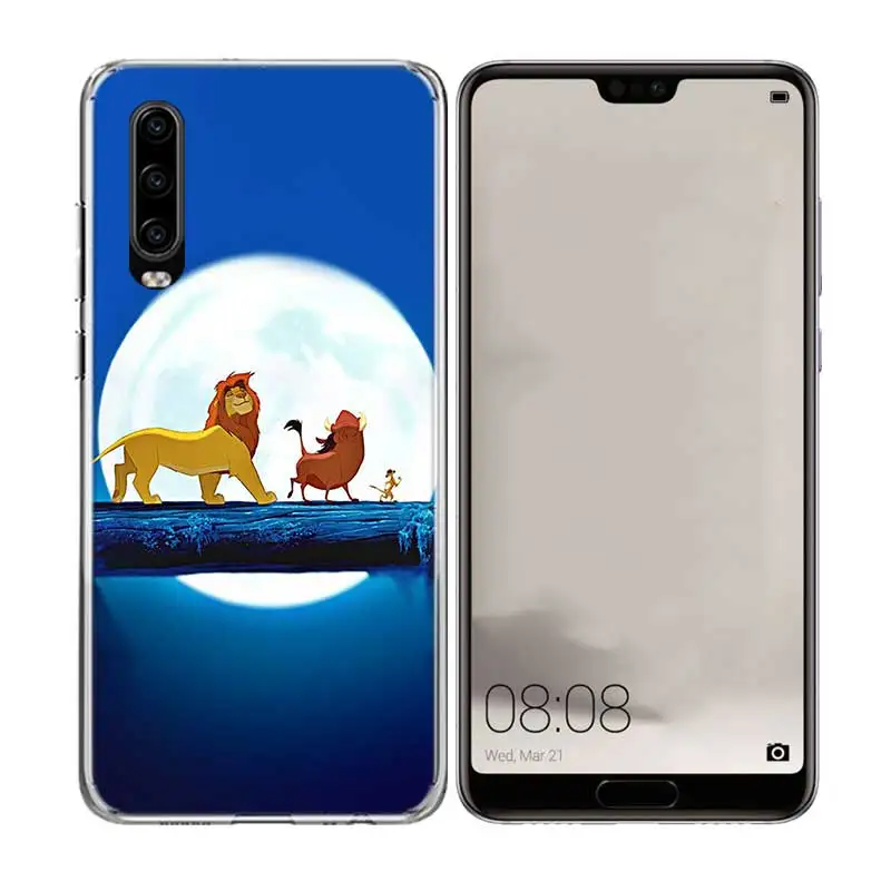 Силиконовый чехол Simba Король Лев для huawei P30 P20 mate 30 20 10 Pro P10 lite P Smart+ Plus Z