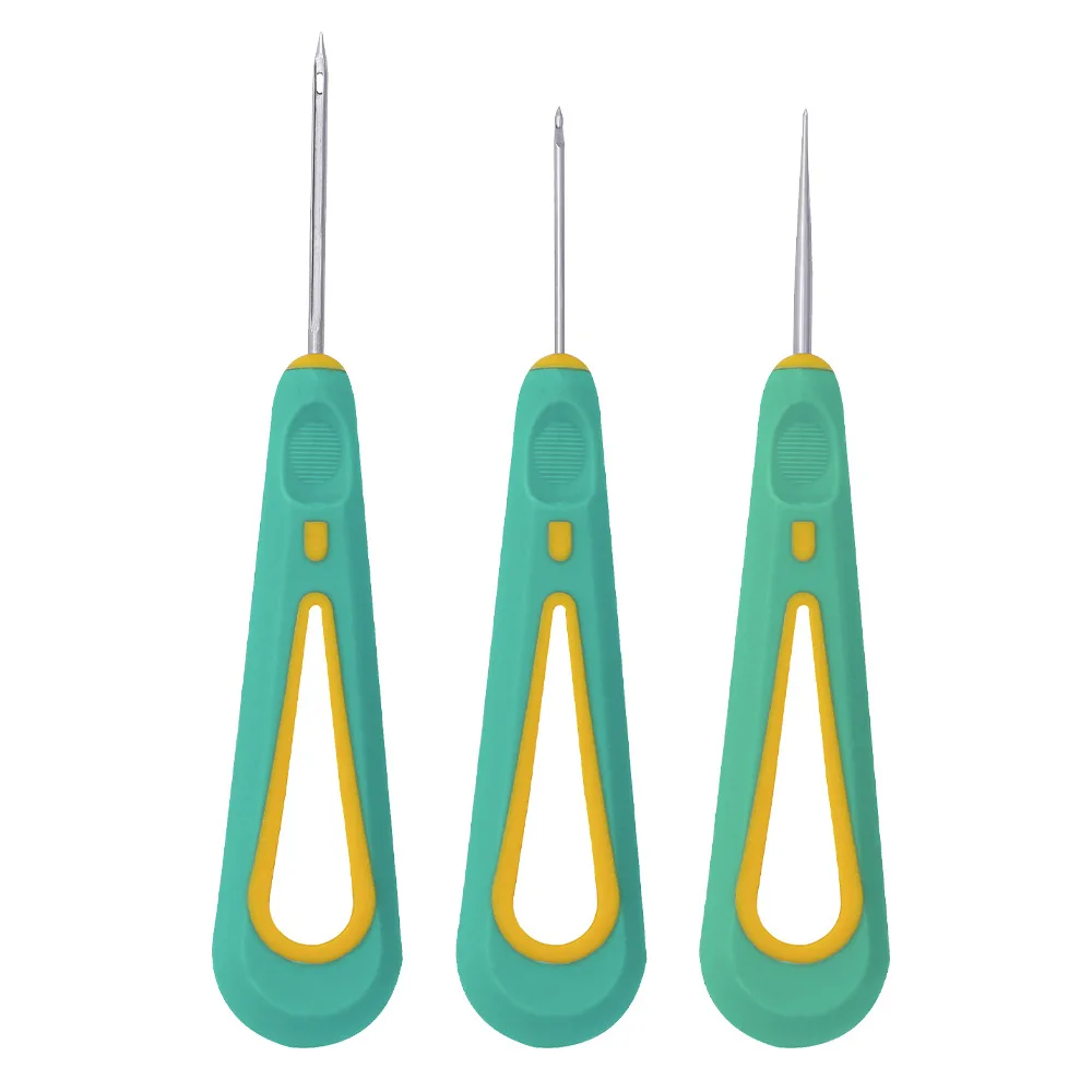 1 шт. Сталь Sticher шило для шитья обувь машина ремонта крючком спицами с резиновой