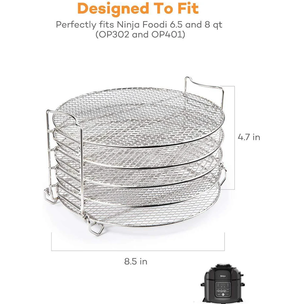 5 Слои s гриль стенд стекируемые аэрофритюрница для приготовления блюд без