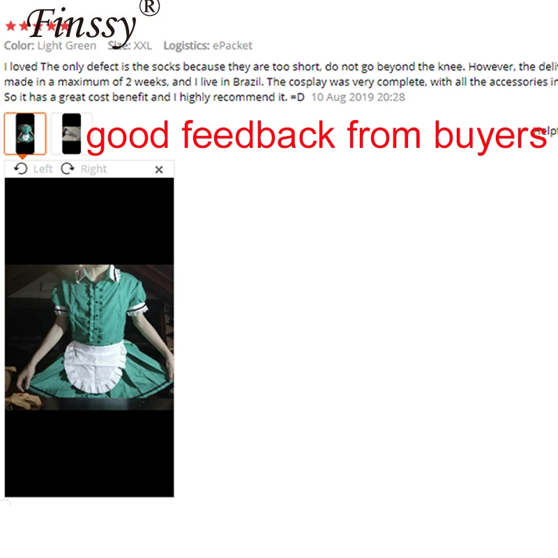 Горничная кафе профессиональная горничная Ранняя Юбка До Колена одежда для