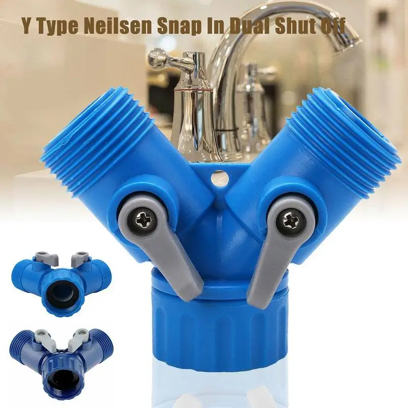 

3/4 inch garden tap Irrigation valve Hose Pipe Quick connector splitter Female garden hose Y splitter watering adjustable switch