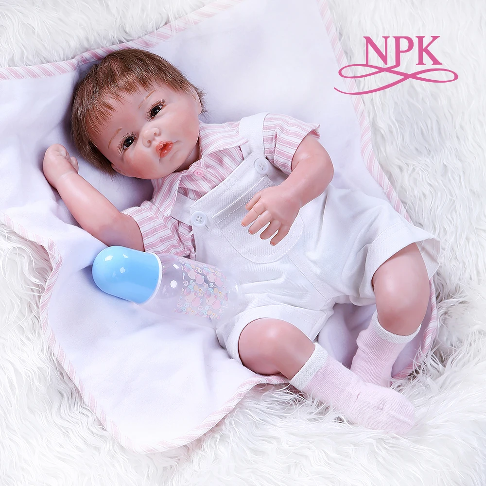 50 см Реалистичная детальная ручная краска reborn baby boy реалистичные волосы с корнями Коллекционная кукла рождественский подарок