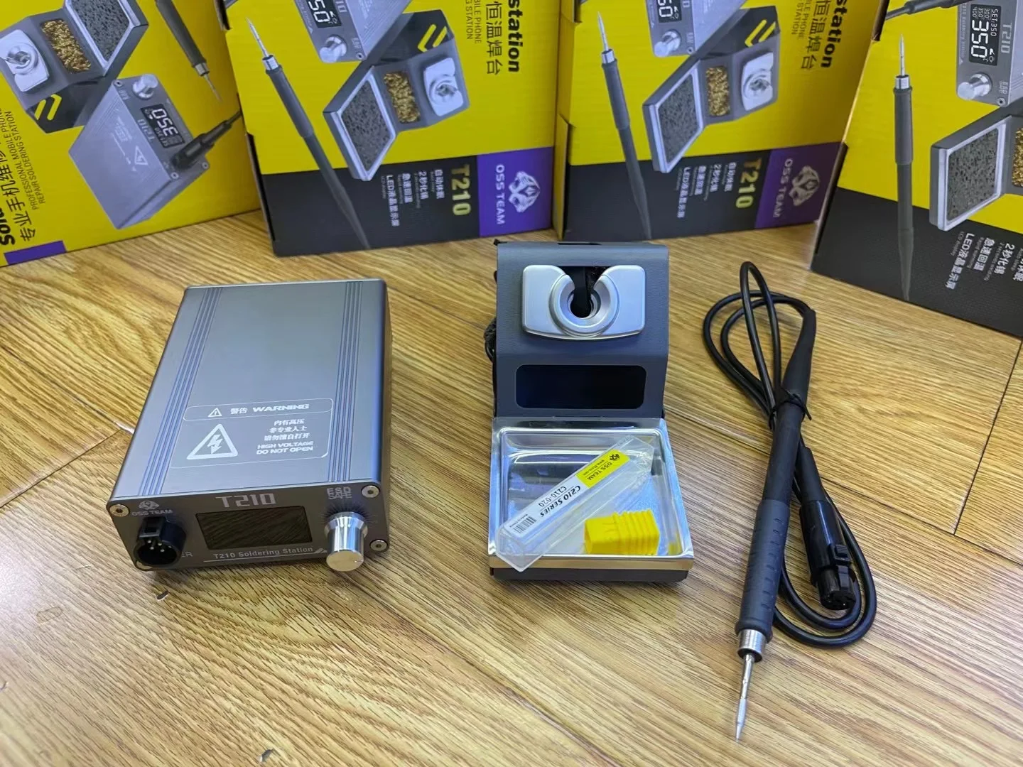 Паяльная станция OSS T210 75 Вт паяльная паста с наконечником для паяльника 2S