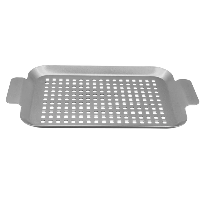 

BBQ Grill Nonstick Grilling Baskets, Small for Outdoor Grilling Rectangle