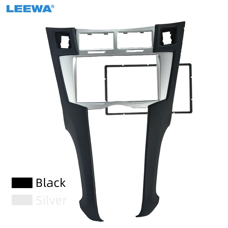 Автомагнитола LEEWA 2DIN для Toyota Yaris Vitz Platz|dvd frame|installation kitdash fascia |