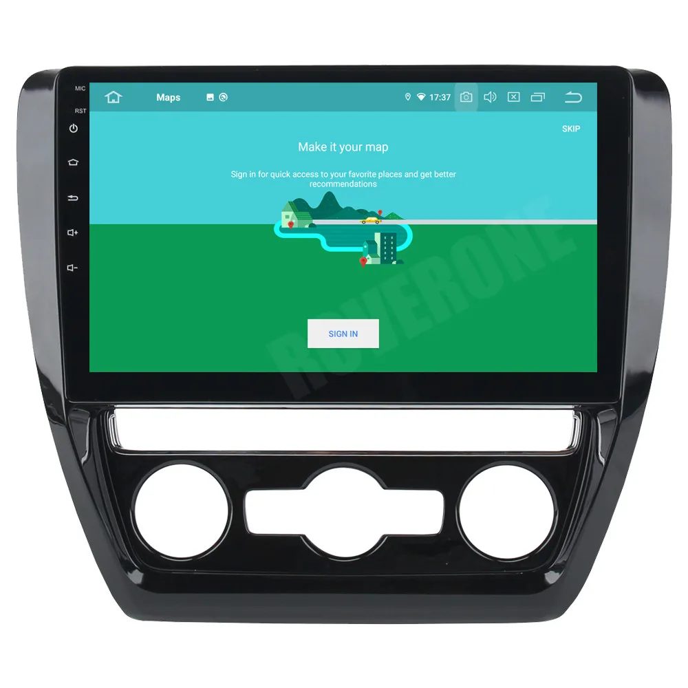Автомагнитола для VW Jetta 2011-2015 Android 10 GPS стерео приемник медиацентр аудио видео