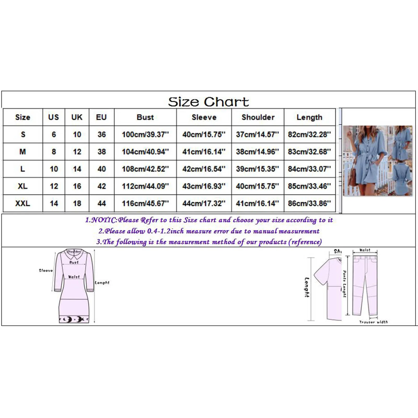 

Casual Summer Dress For Women Solid Mid-Waist Loose Expansion Hakama Trendy Denim Cotton Mini Dress With Pocket Short Dres