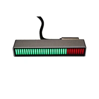 32 level indicator vu meter stereo amplifier board music audio spectrum indicator adjustable light speed