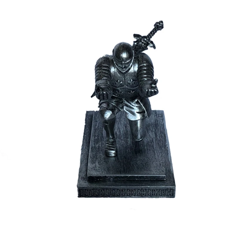 

Creative Warrior Style Design Pen Holder Knight-shaped Pencil Holder Pen Rack Home Office Desk Decoration