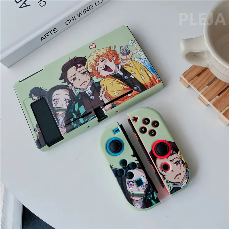 Смешной милый мягкий чехол с рисунком из аниме Для Nintendo Switch NS NX накладка на заднюю