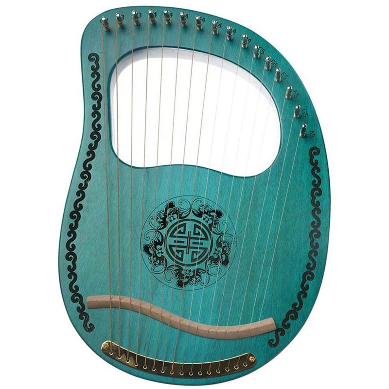 

Dropship-Harp Lyre,Mahogany 16 String Harp,with Tone Wrench,Suitable for Music Lovers, Beginners, Children and Adults,Etc