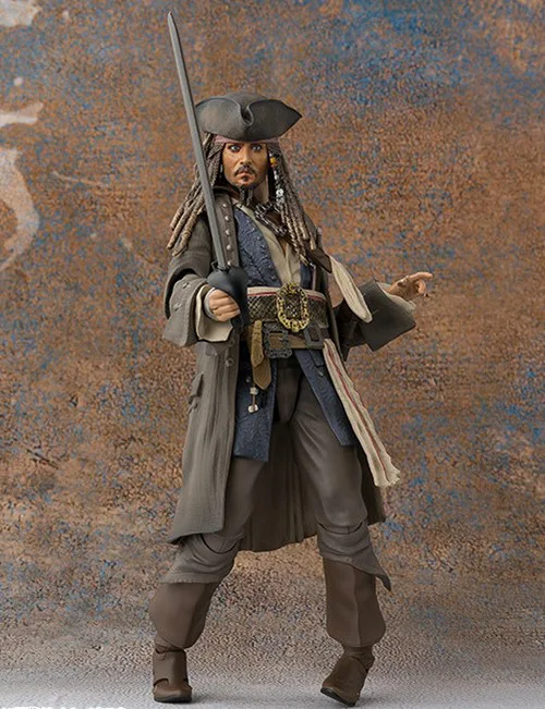 15cm Pirates of the Caribbean Jack Sparrow Articulate Figure Model Toys for Collection | Игрушки и хобби