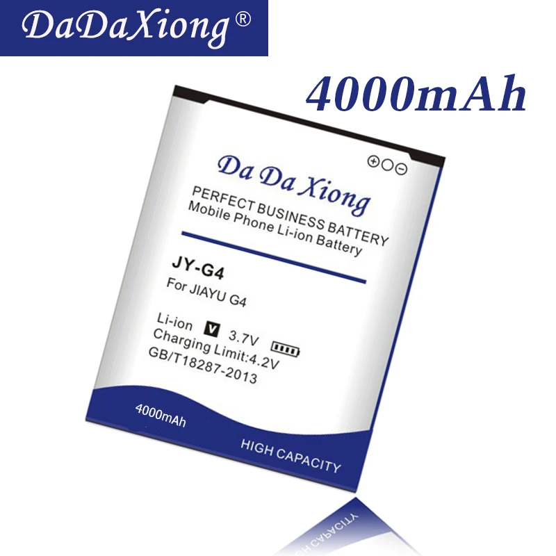 Аккумулятор Da Xiong 4000 мА/ч JY G4 телефон Батарея для jiayu G4c G4T G4S G5 G5S