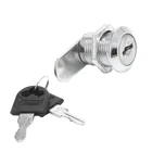 Навесной замок для дверей, шкафов, почтовых ящиков, шкафов, с 2 ключами, для мебельной фурнитуры серии кулачковые Цилиндрические замки