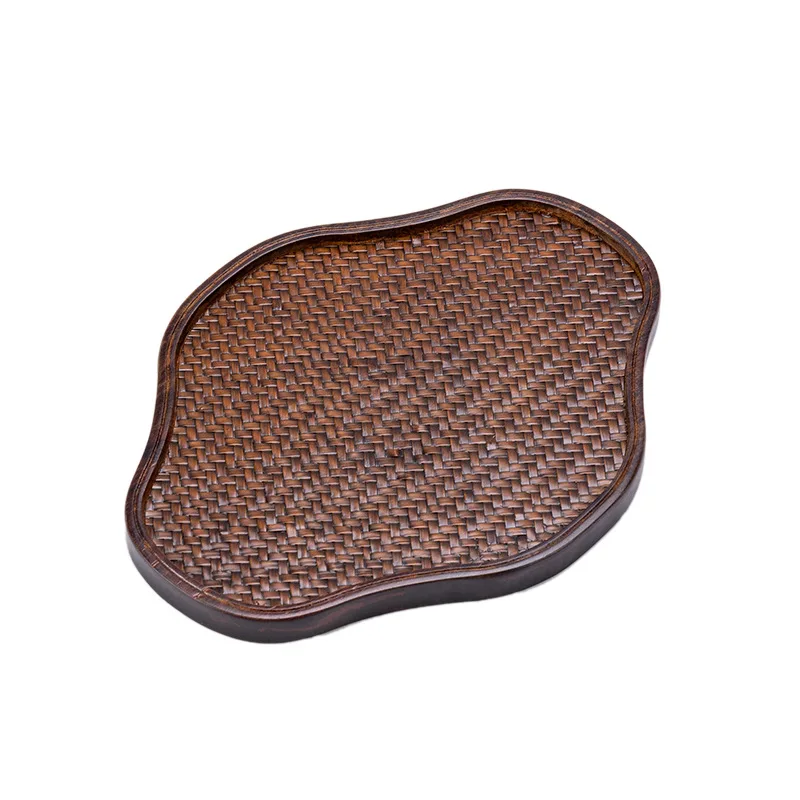 

Handmade Wooden Tea Tray Table Afternoon Chinese Bamboo Tea Tray Modern Drain Bandeja Madera Serving Trays Decorative DL60CP