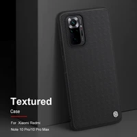 nillkin for xiaomi redmi note 10 pro max textured case explore back cover non slip durable business fit