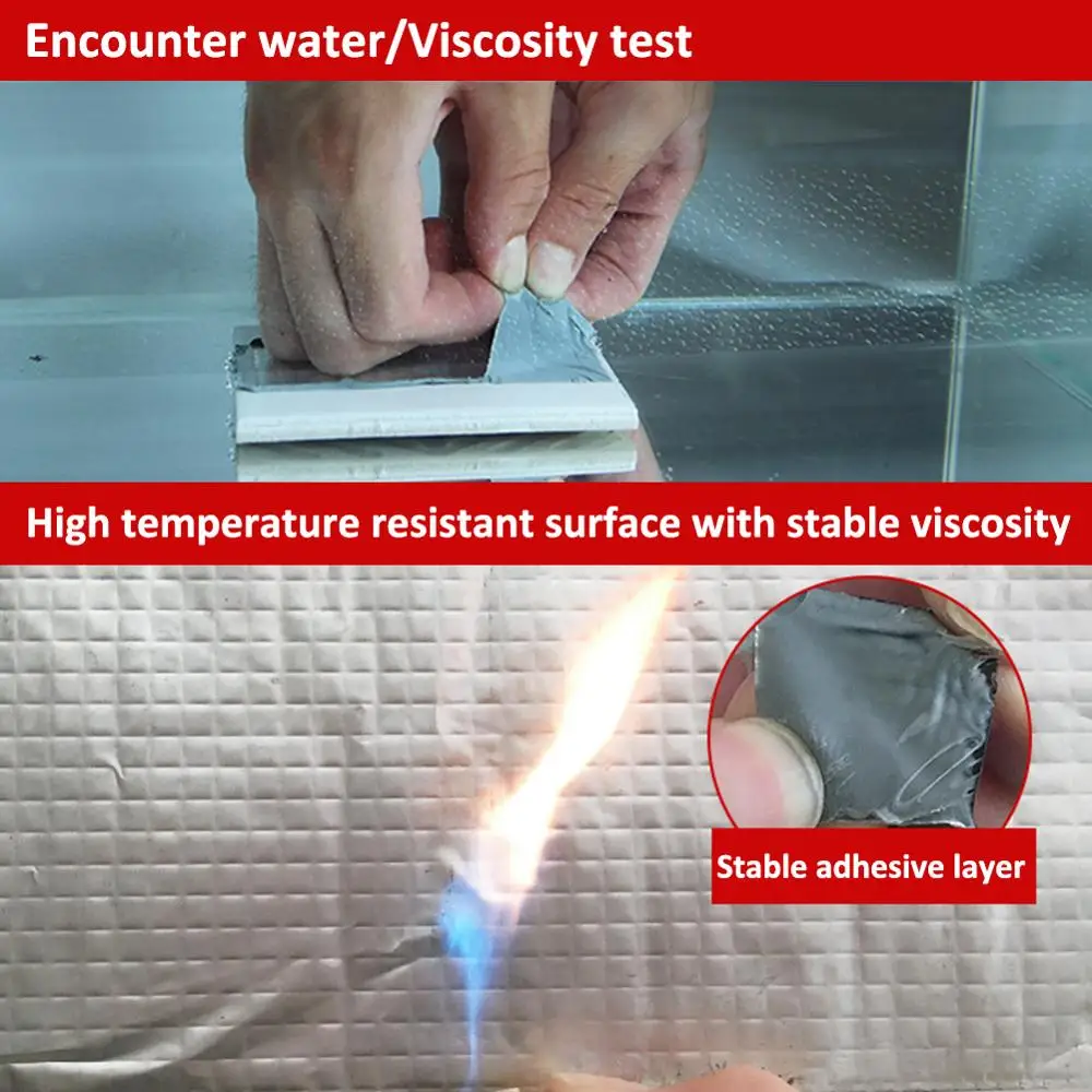 Самоклеящаяся лента из алюминиевой фольги высокотемпературная