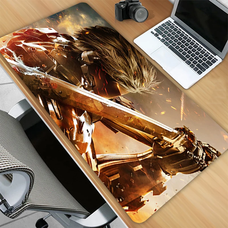 

Metal Gear Solid Gaming Mouse Pad Mause Mat Desk Large Pc Gamer Complete Kawaii Mausepad Carpet Cute Rug Keyboard Xxl Hot Pads