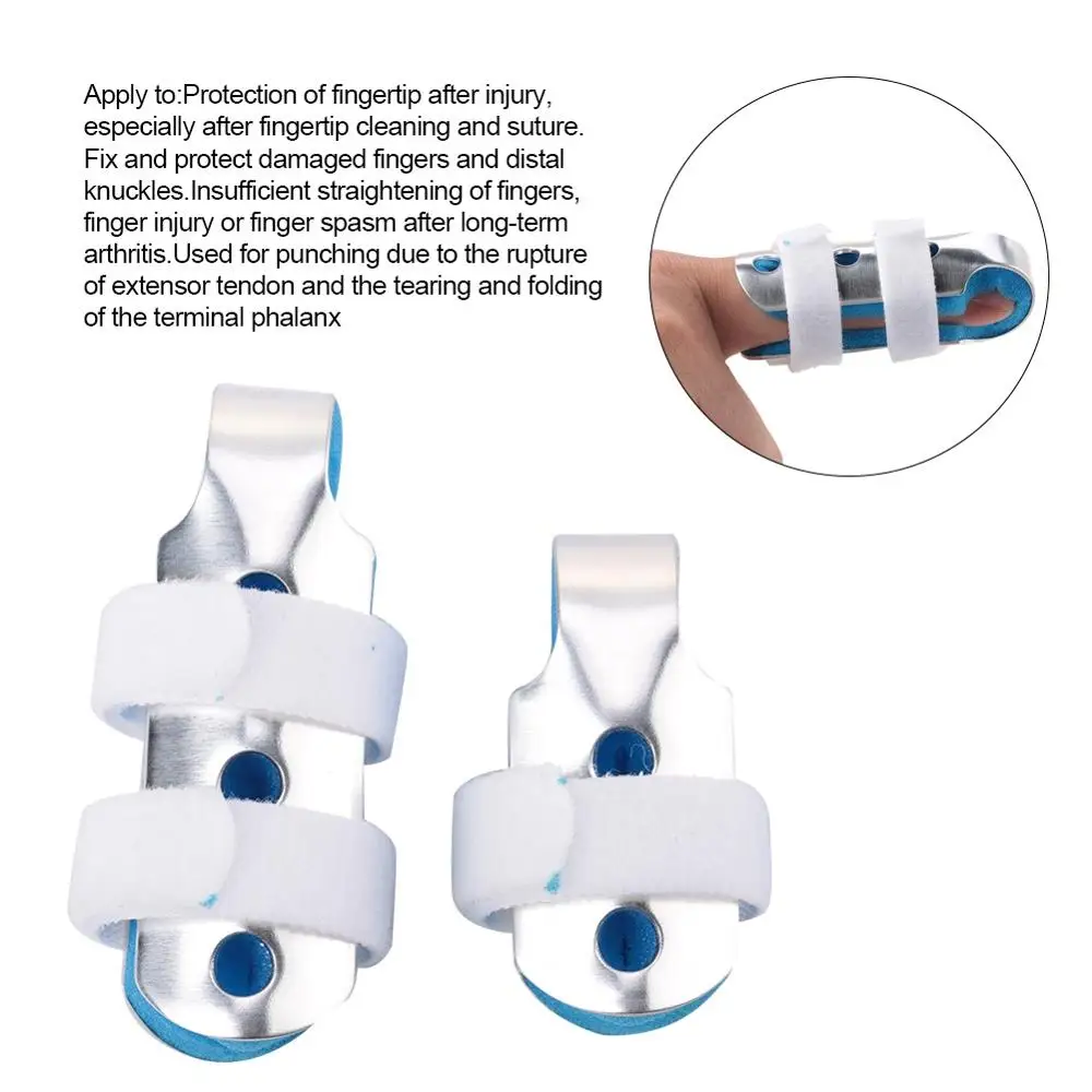 

Newest Finger Fracture Orthopedic Fixator Splint Repair Phalanx bending Deform Injured Spasm Nursing Posture Corrector Supplies