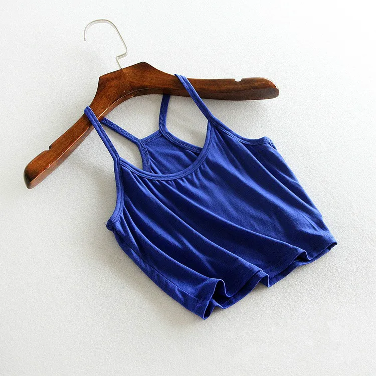 Жилет в клетку короткий топ сексуальные женские майки без рукавов с U-образным