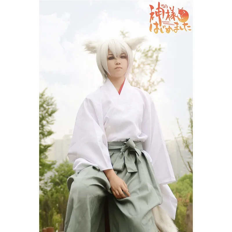 Костюм для косплея из аниме Kamisama Kiss Hajimemashita Tomoe кимоно | Тематическая одежда и