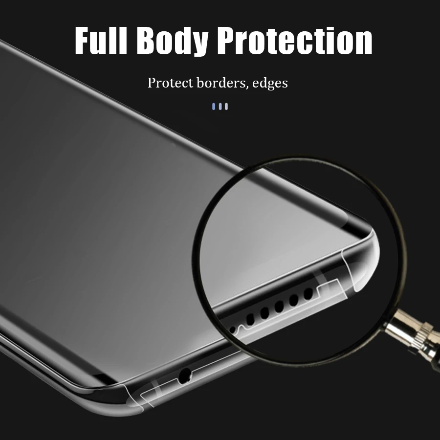 Front+Back Full Body Screen Protector For iPhone 12 Pro Max Matte Full Cover Edge For iPhone 12 Pro Max Full Cover Hydrogel Film